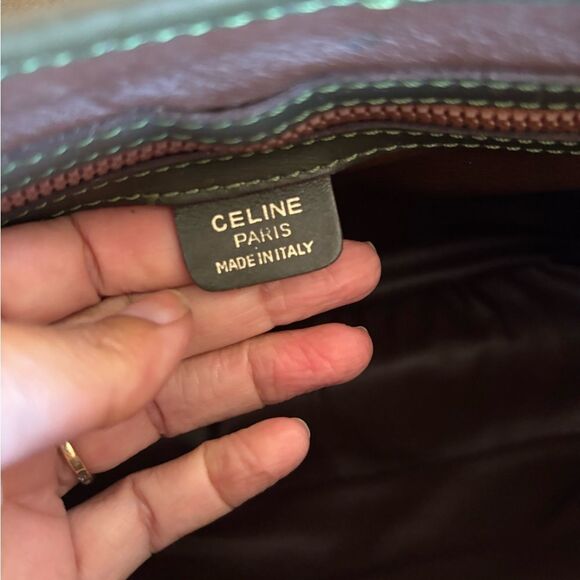 Authentic Celine leather crossbody bag - Picture 8 of 10